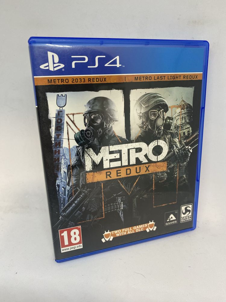 Gra Metro Redux PS4 PS5 Play Station pudełkowa metro 2033 last light