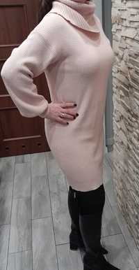 Sweterkowa sukienka S
