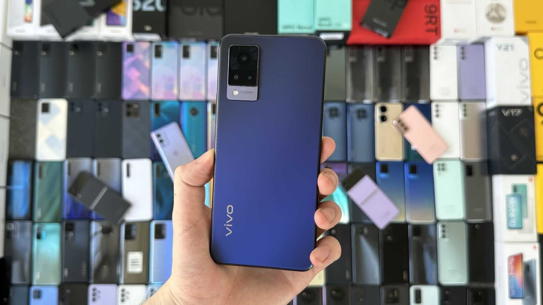 Оплата частинами 0% vivo V21 8/128GB Dusk Blue Гарантія Trade In