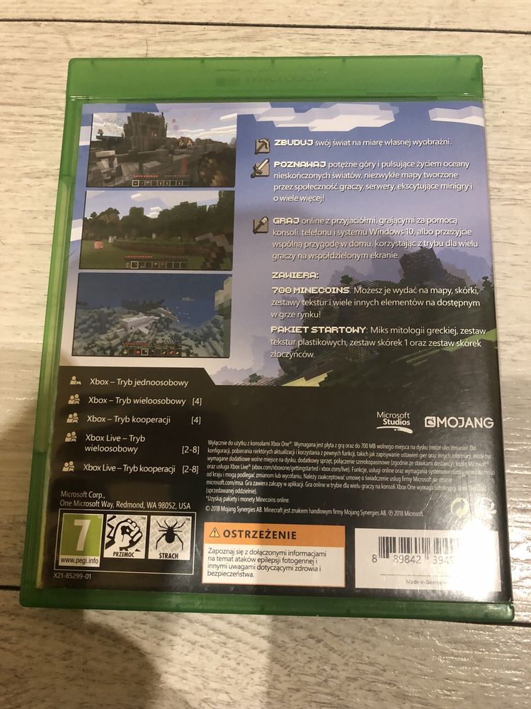 Minecraft xbox one series x