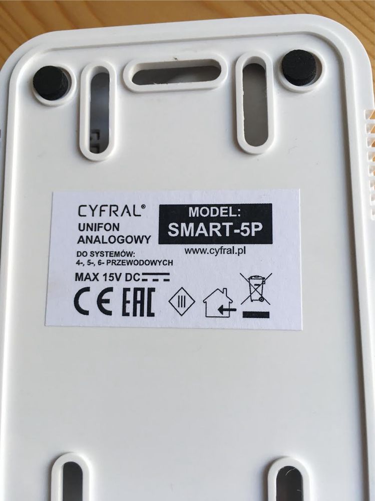 Domofon Unifon CYFRAL SMART 5P uniwersalny