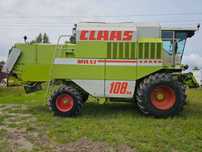 Claas DOMINATOR 108 SL MAXI 5,2m hedr + wózek hydrostat  Kombajn zbożowy claas dominator 108 SL maxi hydrostat + hedr+ wózek