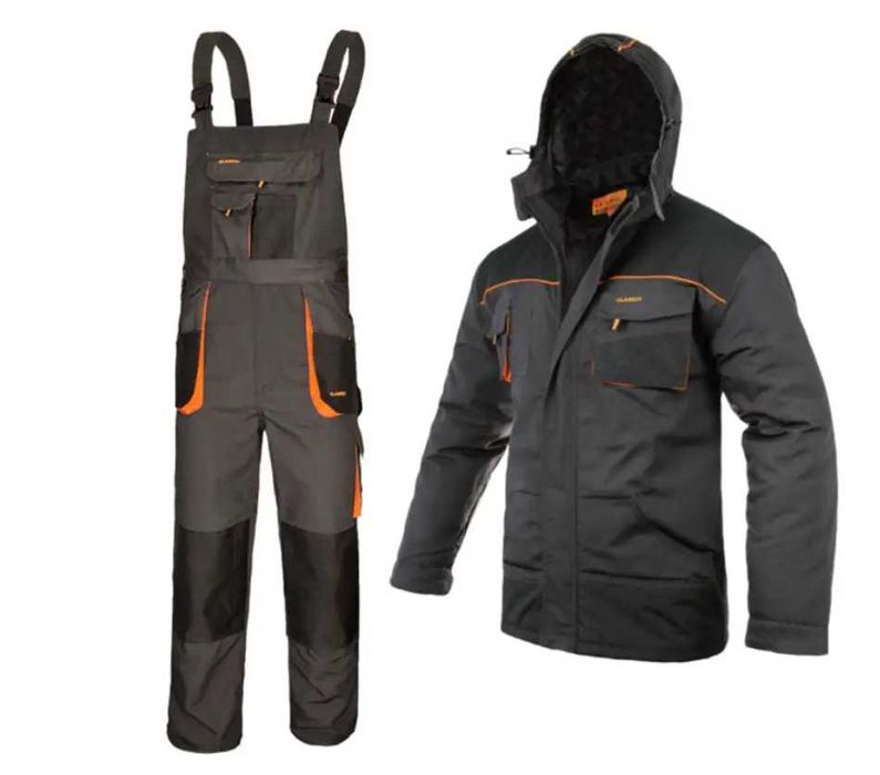 Зимовий спецодяг утеплений для роботи на вулиці зручність практичність