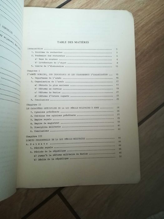 Studia nad rzymskim wojskowym prawem karnym. 	
Gerard Kuleczka