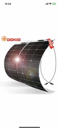 Сонячна панель 100W гнучка Dokio