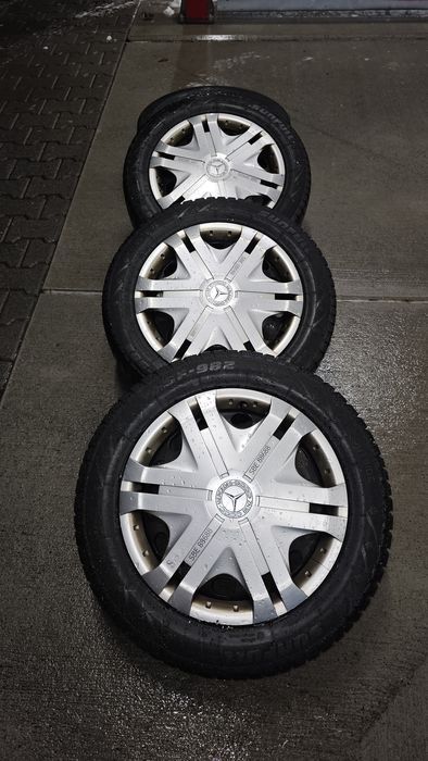 Opony zimowe 205/55 R16 Sunfull felgi stalowe 5x112 16 cali Mercedes V