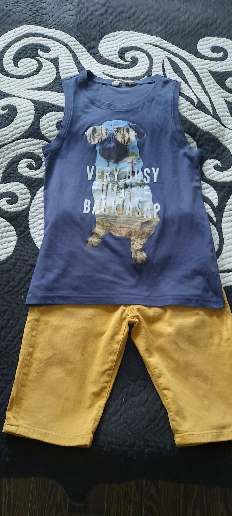 Koszulka i spodenki dla chłopca r.146/152 H&M Zara