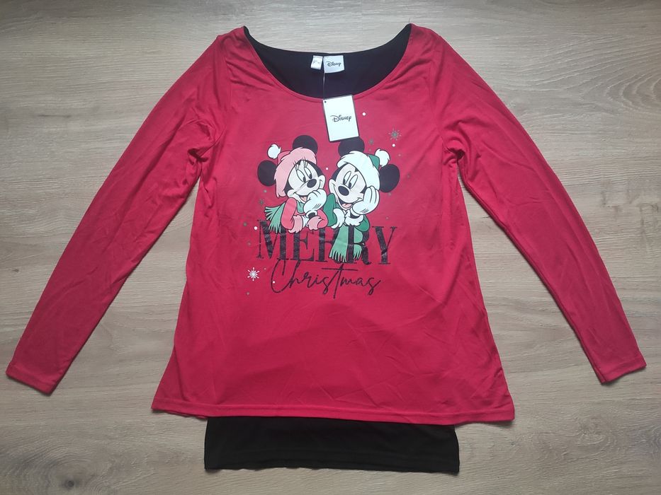 Nowa świąteczna bluzka Miki Minnie S
DISNEY BLUZKA MICKEY MYSZ ŚWIĄTEC