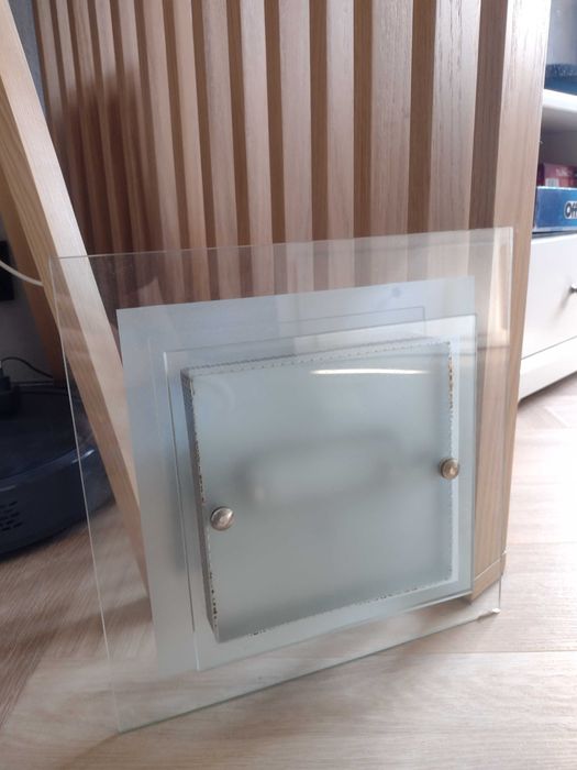 Lampy plafon szkło kinkiet komplet 2 szt przedpokój pokój