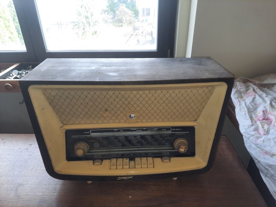Stare radio lampowe PRL  TATRY ZRK
