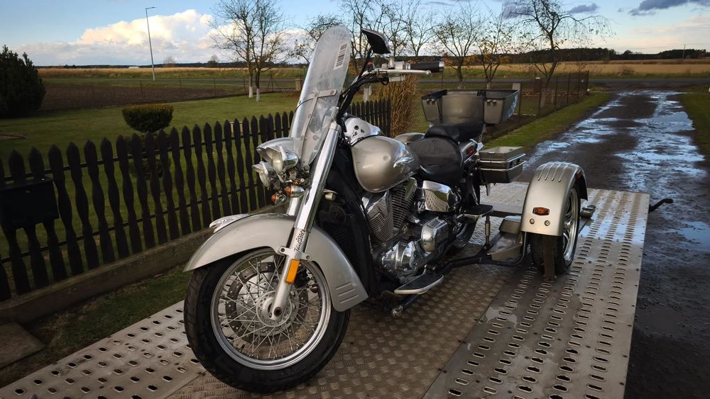 Honda VTX VTX 1300 Trike Trajka / dostawka z kołami / Zobacz!