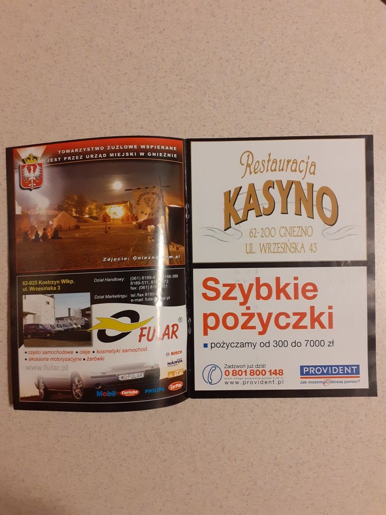 Program żużlowy 1 liga 2007 r. Start Gniezno - GTŻ Grudziądz