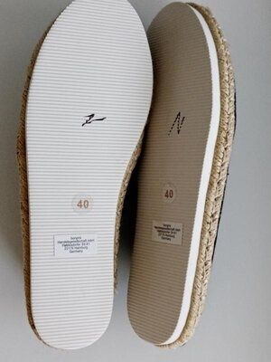 Новые эспадрильи на джутовой подошве мокасины слипоны