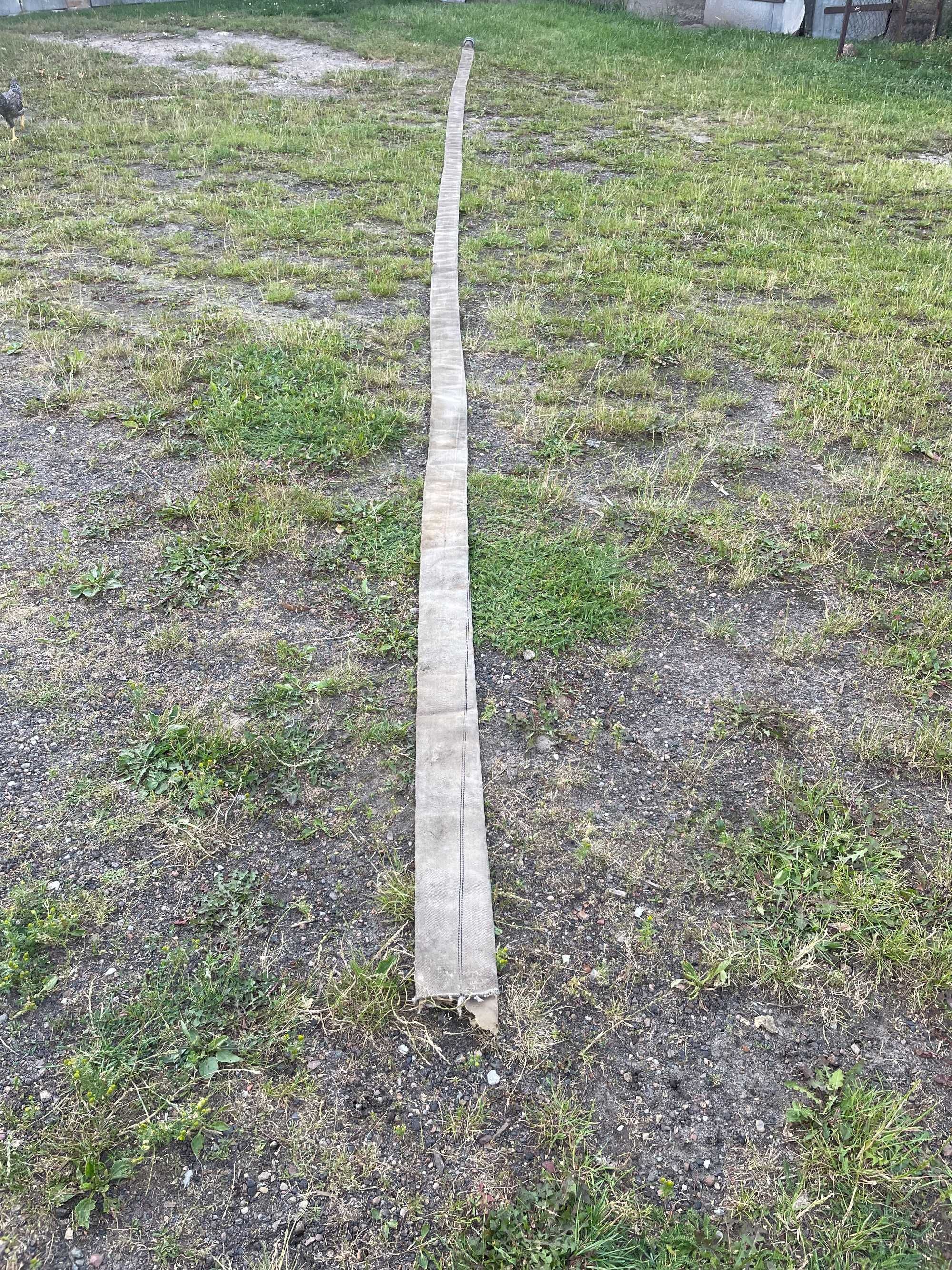 Prądnica strażacka 52mm  wąż strażacki 11 m hydrantowy wody szamba