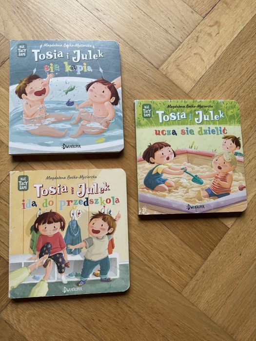 Ksiażki serii Tosia i Julek