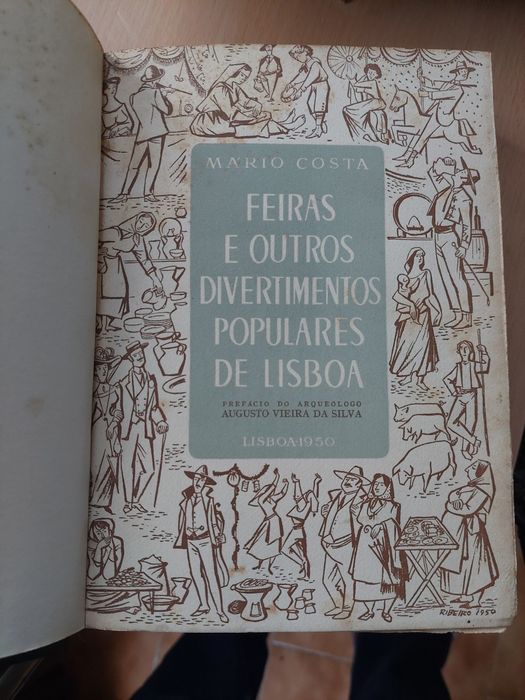 Mário Costa  Feiras  e outros divertimentos populares de Lisboa