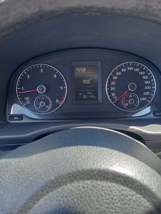 Carrinha caddy TDI longa fibrada,
