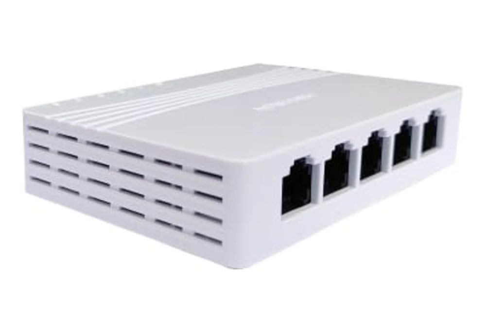 Switch 10/100Mb HikVision do kamer 5 portów