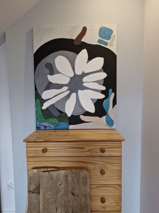 Obraz abstrakcyjny "Flower" prezent grafika abstrakcja