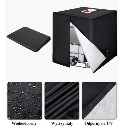 Pokrowiec Całoroczny na zbiornik MAUZER IBC 1000L Oxford wodoodporny