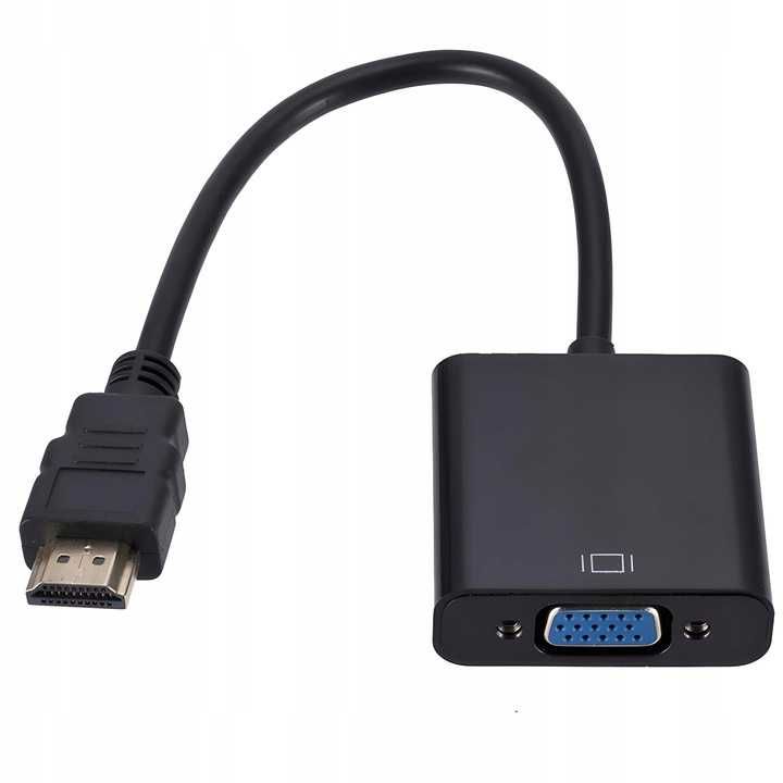 Konwerter Hdmi Do Vga D-sub Kabel Adapter Monitor