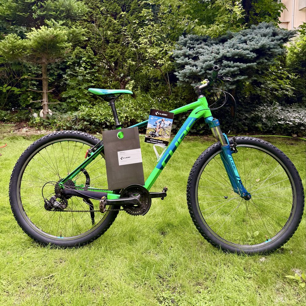 Rower górski (MTB) CUBE AIM 27.5 , 18 cali z dowodem zakupu w SkiTeam