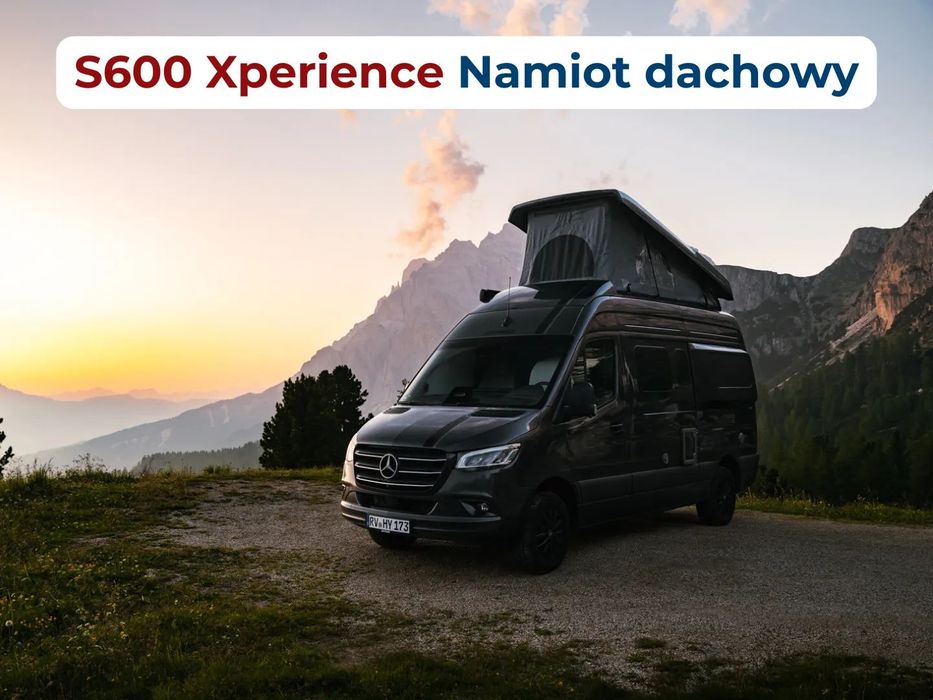 Hymer-Eriba Grand Canyon S600 Xperience - Podnoszony Dach, DMC 3500kg  NOWY / 4 Osobowy / FV23% / Hymer Center Pomorze