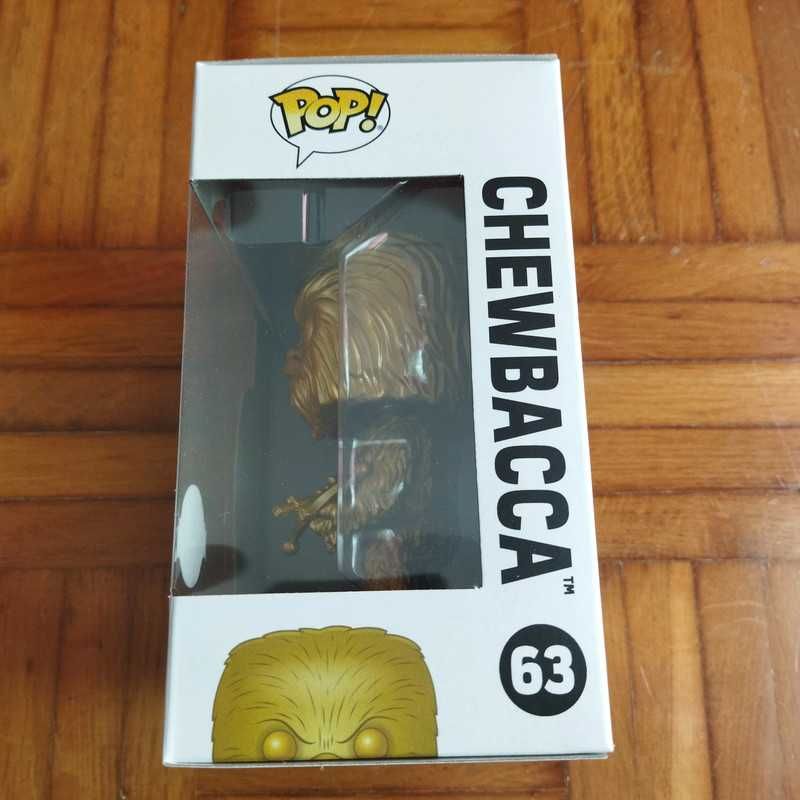 Funko Pop 63 - Star Wars - Chewbacca Gold Metallic Special Edition