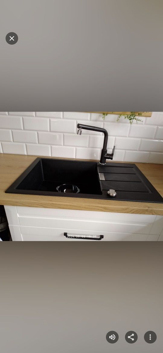 Zlew Franke Sirius 2.0 S2D 611-78 XL onyx 50x78