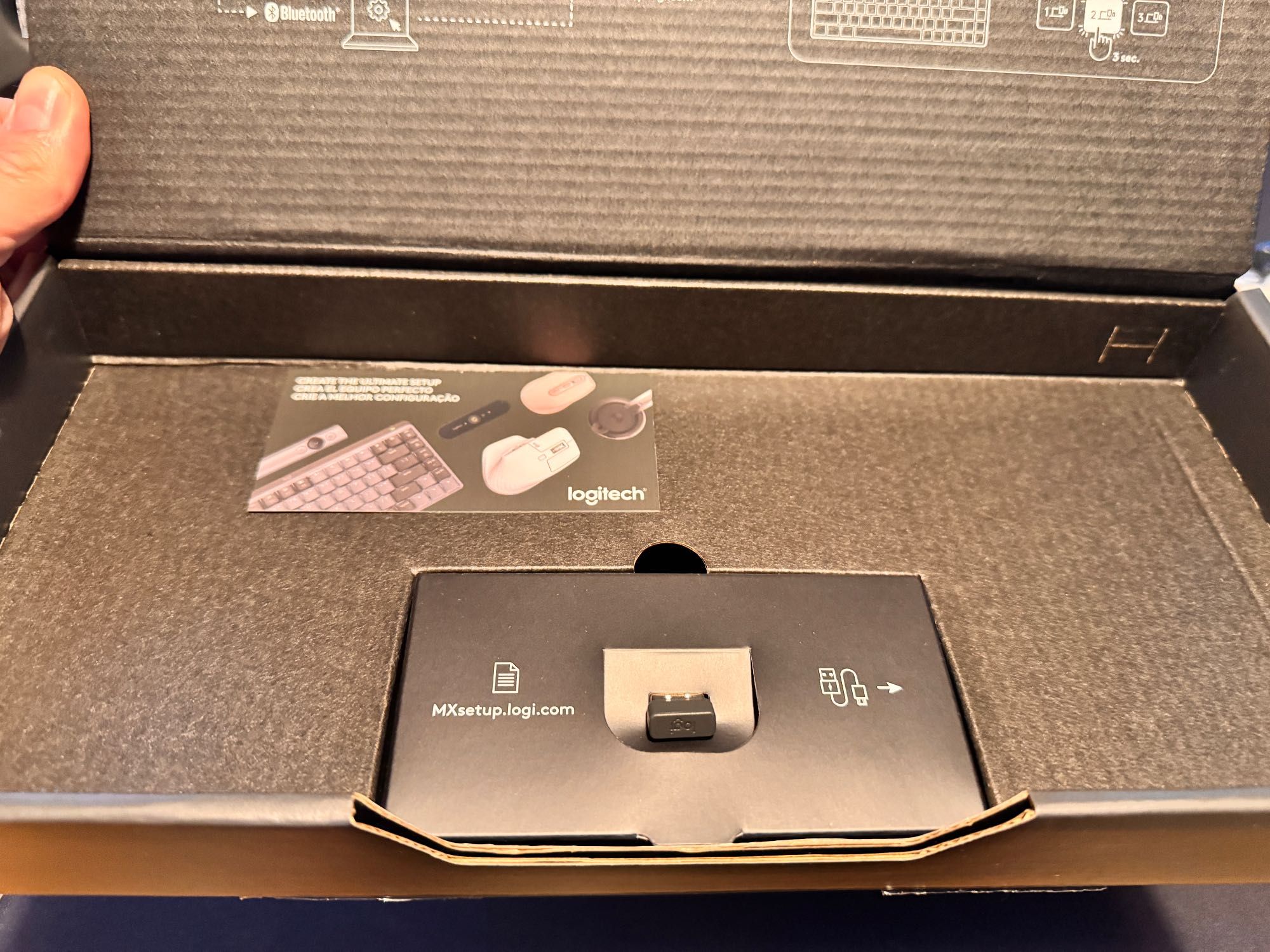 Klawiatura Logitech mx mechanical mini Mac/win brown switches