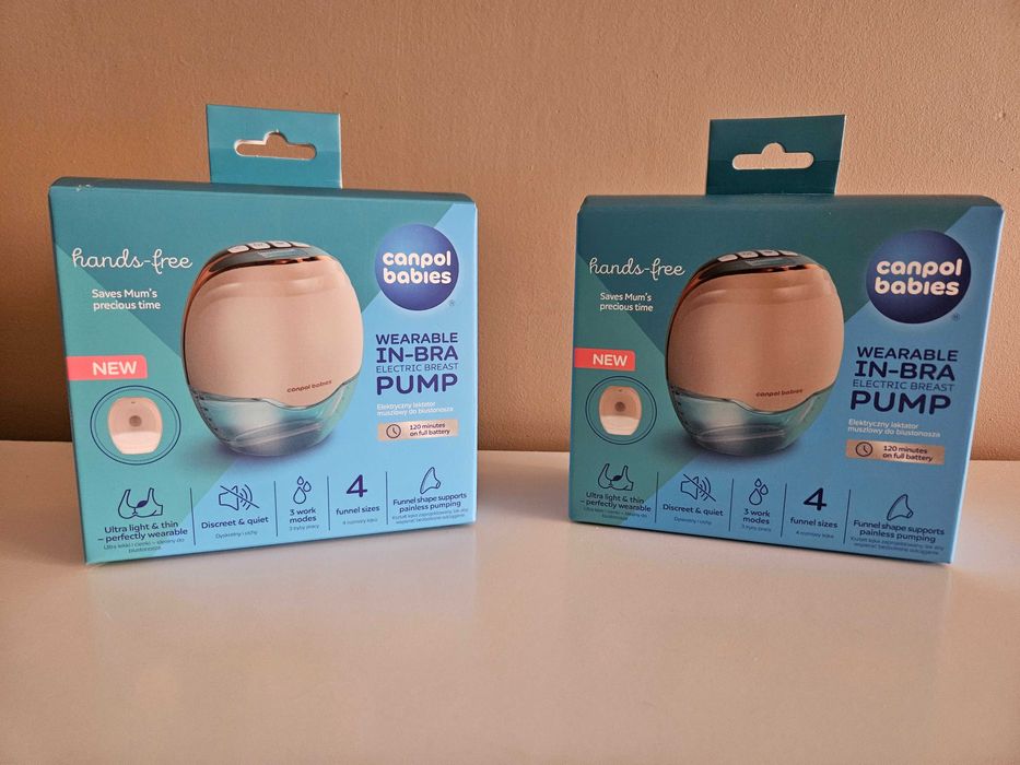 Laktator muszlowy Canpol Hands Free 2 szt