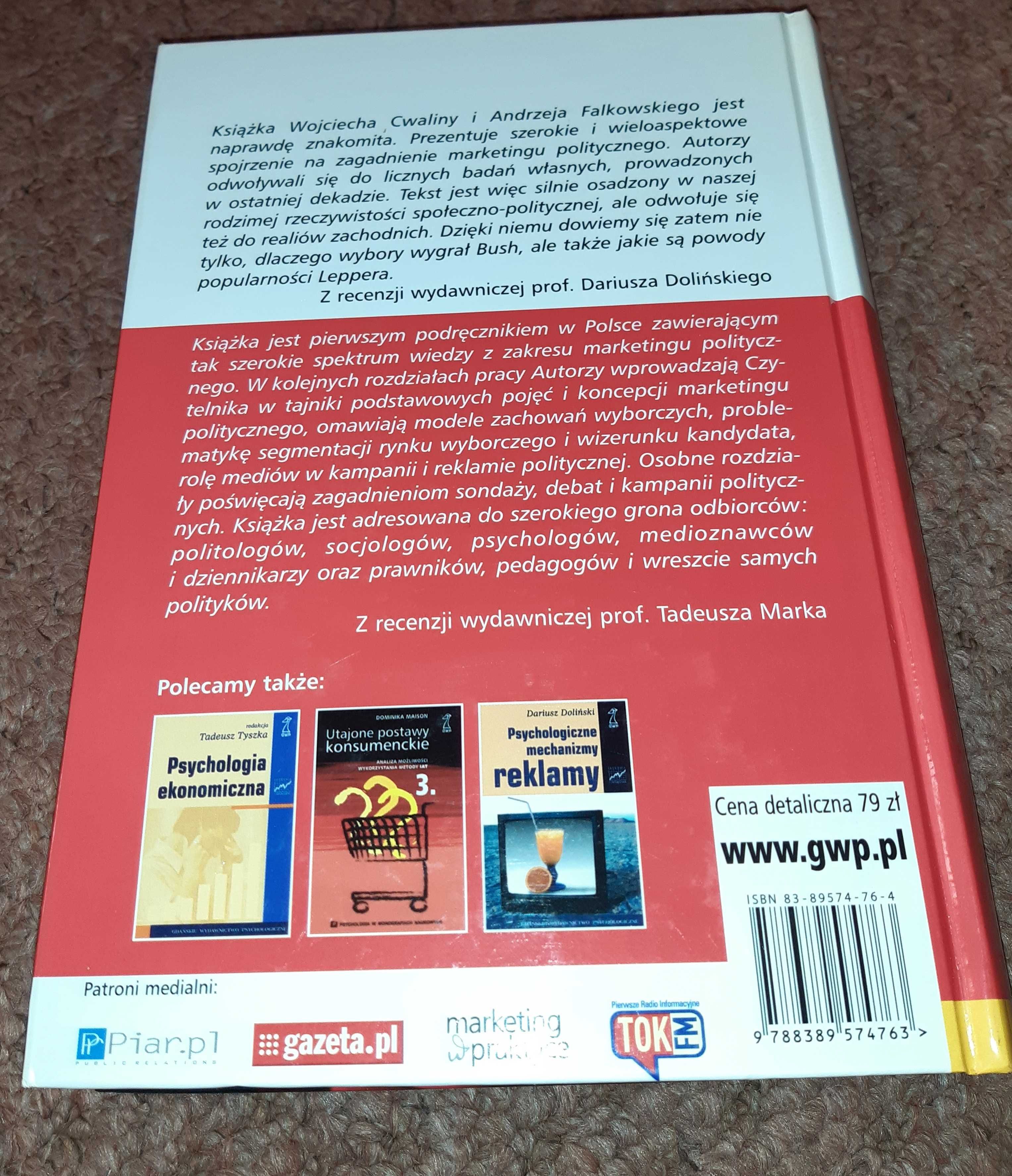 "Marketing polityczny. Perspektywa psychologiczna"