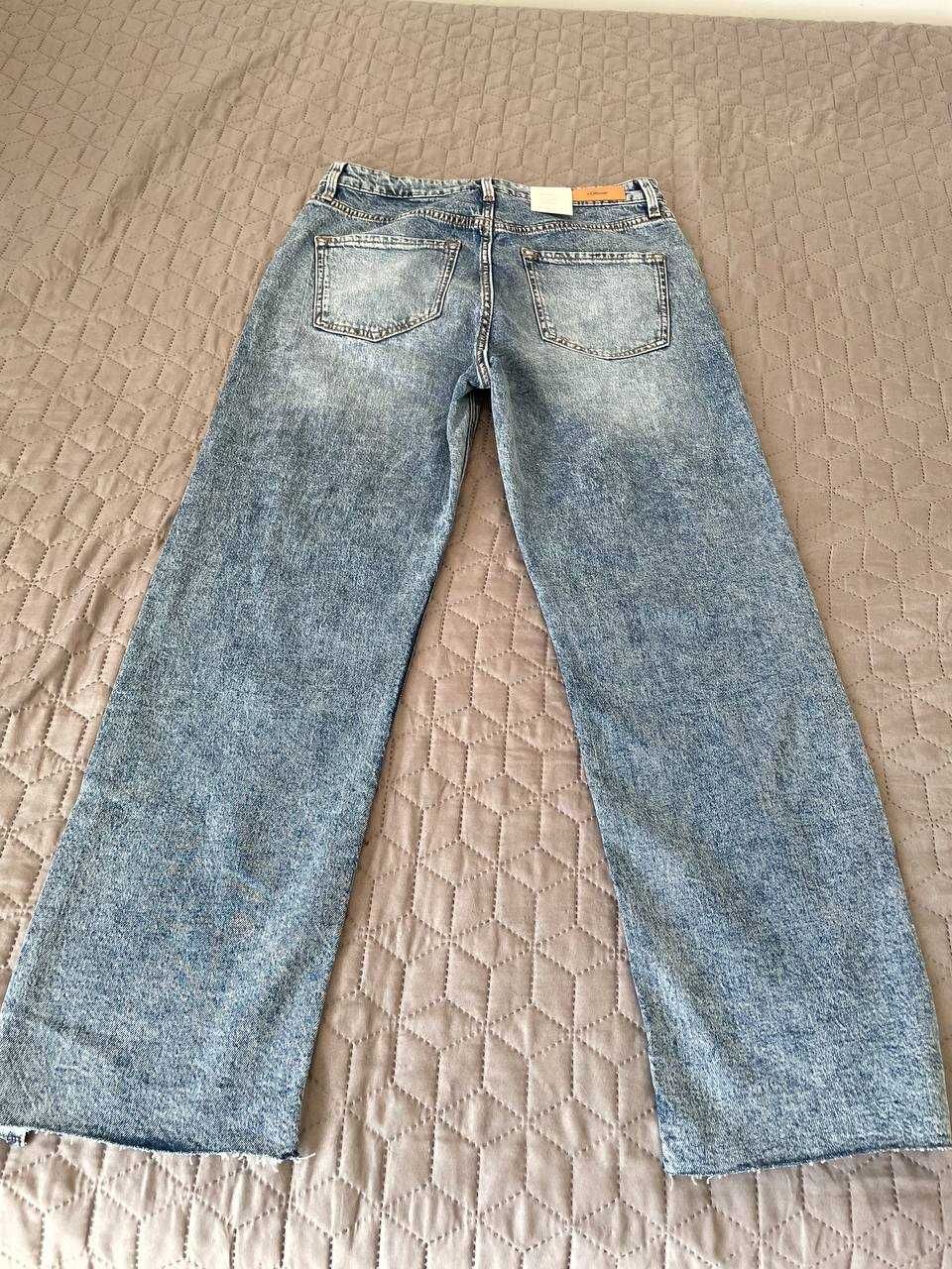 S.oliver світло-сині джинси, нові прямі, літні, 36 розмір