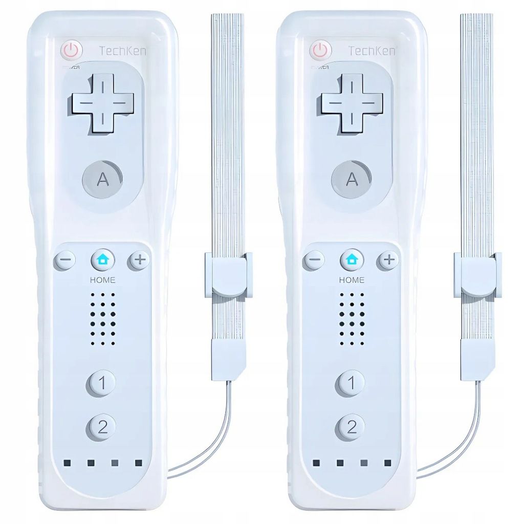 2 Szt. Pady Piloty Do Wii Wii U Kontrolery Z Silikonowym Etui