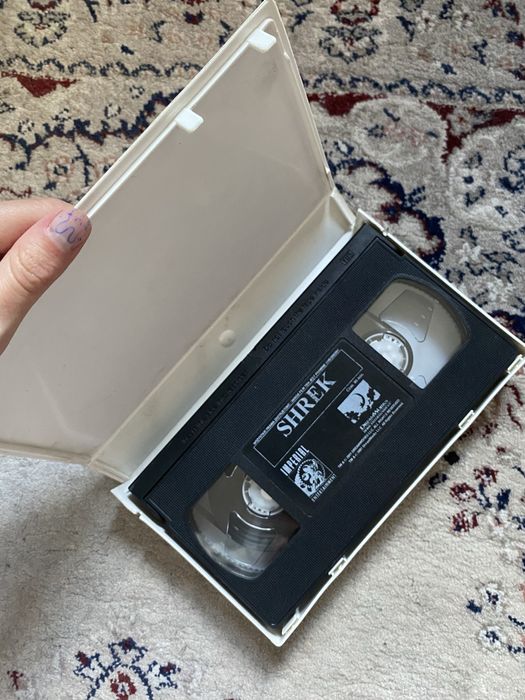 Kazeta vhs shrek