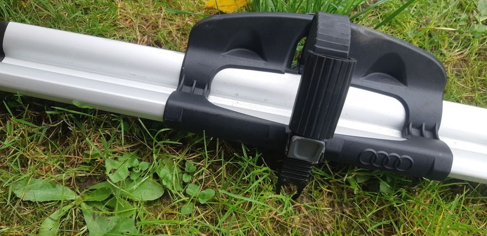 Bagażnik rowerowy dachowy Audi ( Thule 591) oryginalny