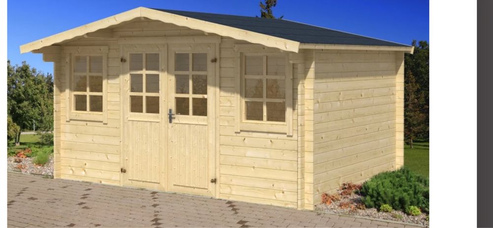 Casa abrigo de jardim 4mX4m