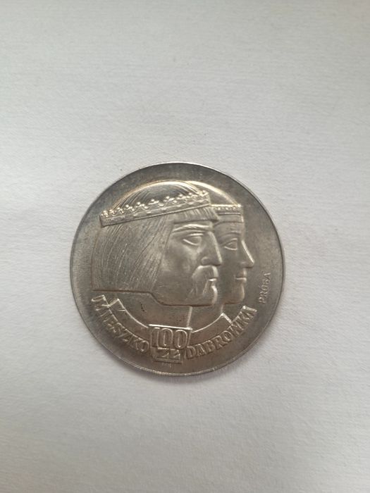 100 zł Mieszko I Dąbrówka Twarze PRÓBA