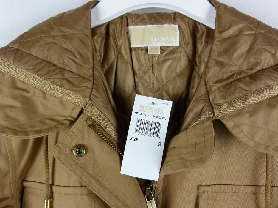 Michael Kors water resistant parka / S z metką