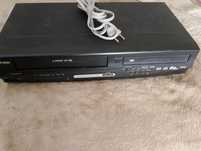 Odtwarzacz kaset VHS i DVD