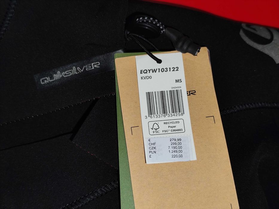 Fato Surf Quiksilver NOVO