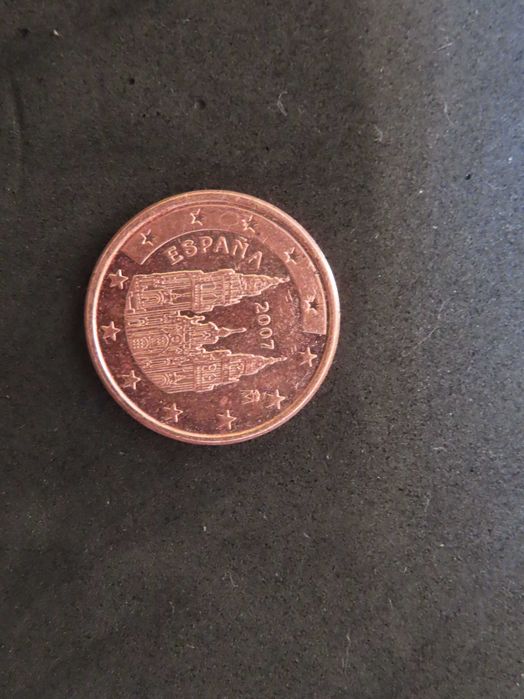 Moeda de 1 cêntimo - Espanha - 2007