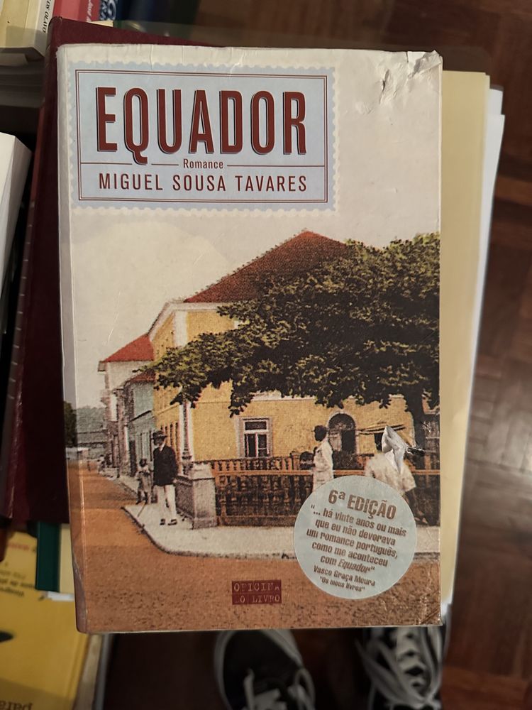 Livro Equador - Miguel Sousa Tavares