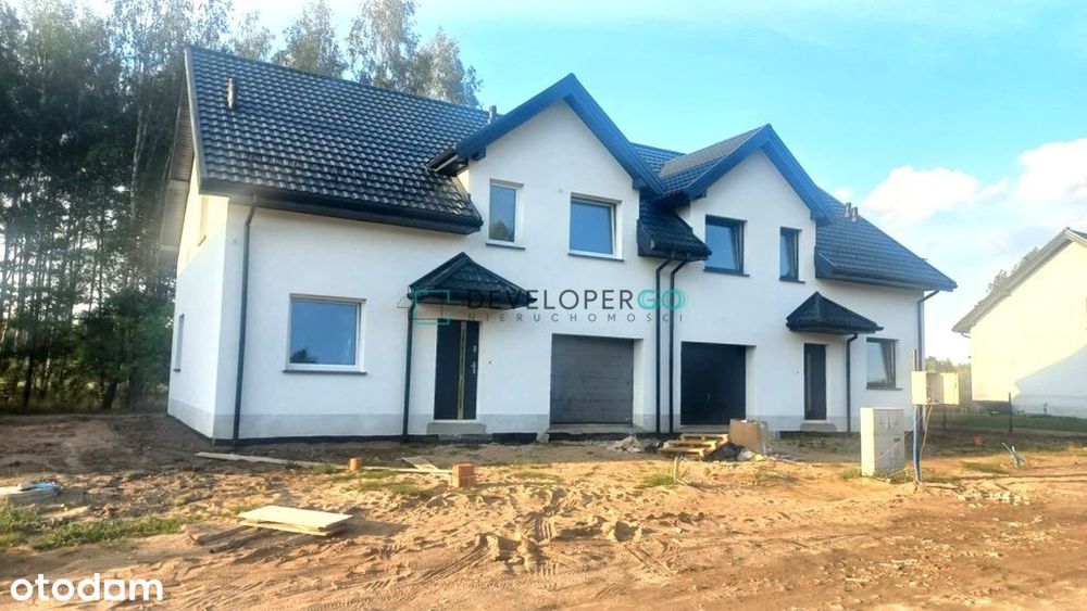 Bliźniak z garażem w Sowlanach pod lasem