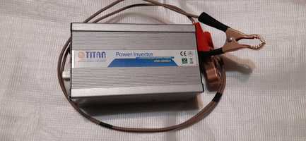 Інвертор перетворювач Titan 12v-220v  200w (400w пікова)