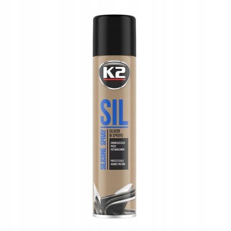 K2 Sil Spray Silikon Do Uszczelek Samochodowych W Sprayu 300ml