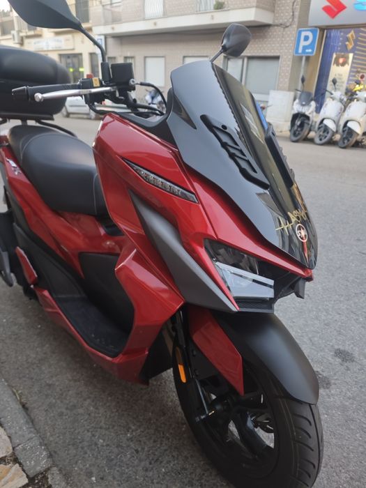 SYM JETX 125 red