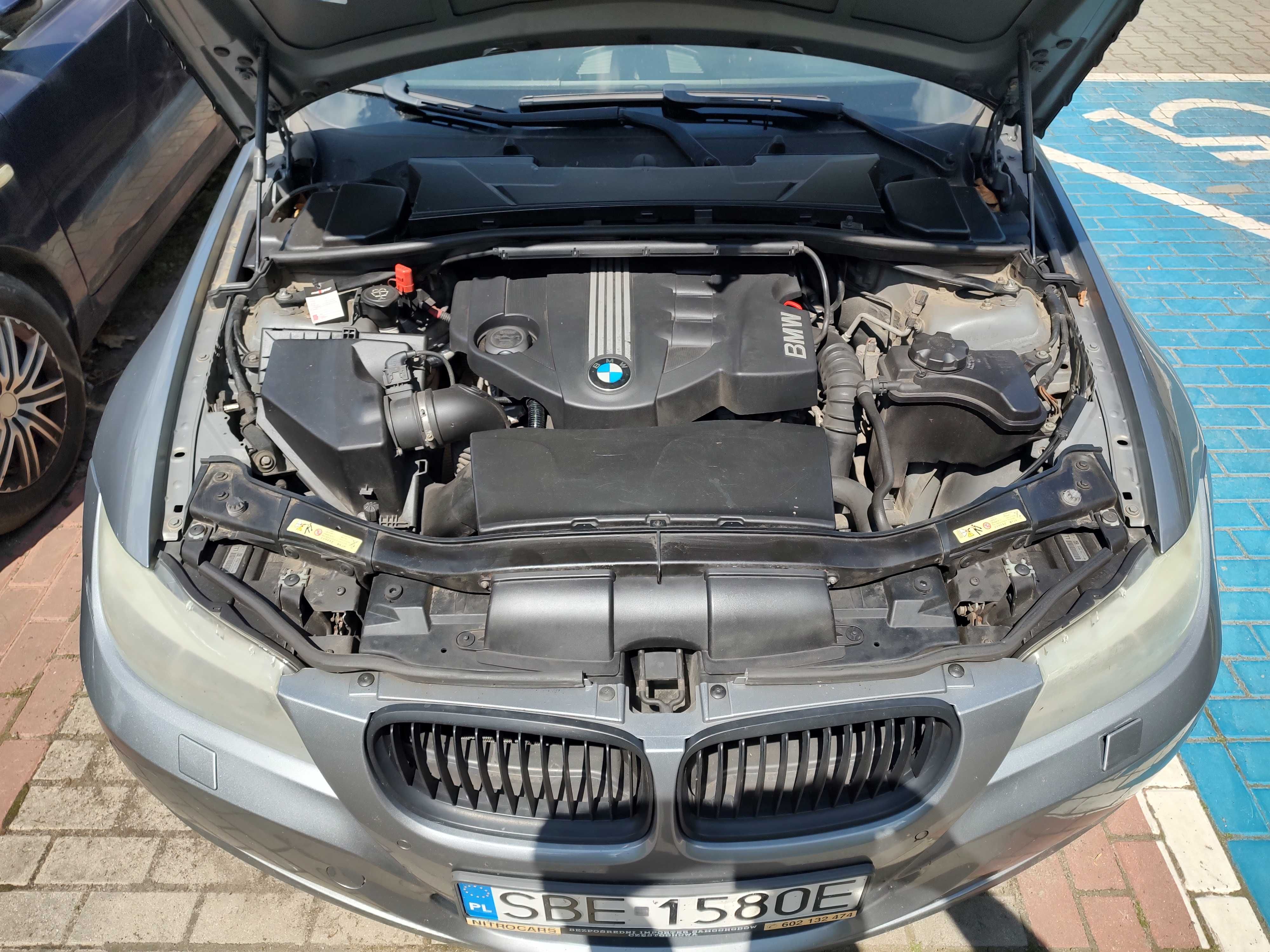 BMW 3, E91 lift-Pali,jeździ.