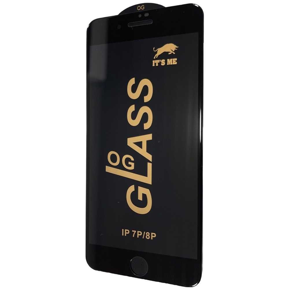 Захисне скло OG iPhone 16 Pro Max - full glue premium, защитное стекло
