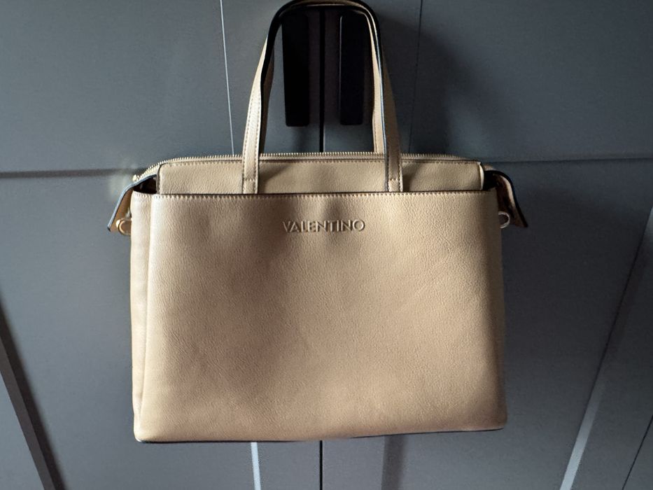 Cudowna torebka Valentino! Okazja! Beż! Tanio! Piekna i praktyczna!